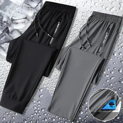 🔥NEW YEAR SALE !!⚡BUY 1 GET 1 FREE🔥 Premium Men's High-Stretch Lycra Pants