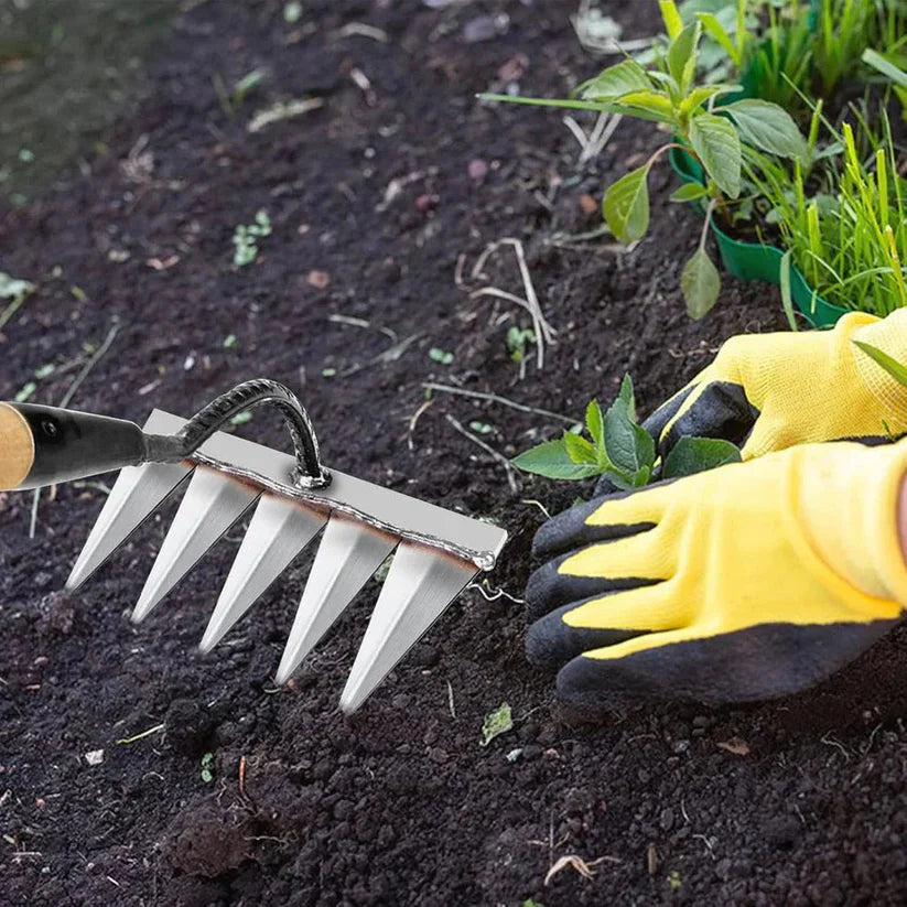 5 Teeth Weeding Tool🌱 🔥 11,000+ Farmer's Trusted
