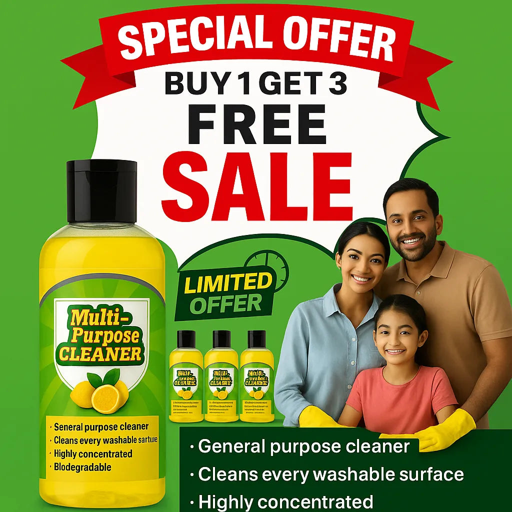 🚨 FINAL 3 HOURS: BUY 1 GET 3 FREE – Viral Cleaner Stock CRASHING! 🔥🧼